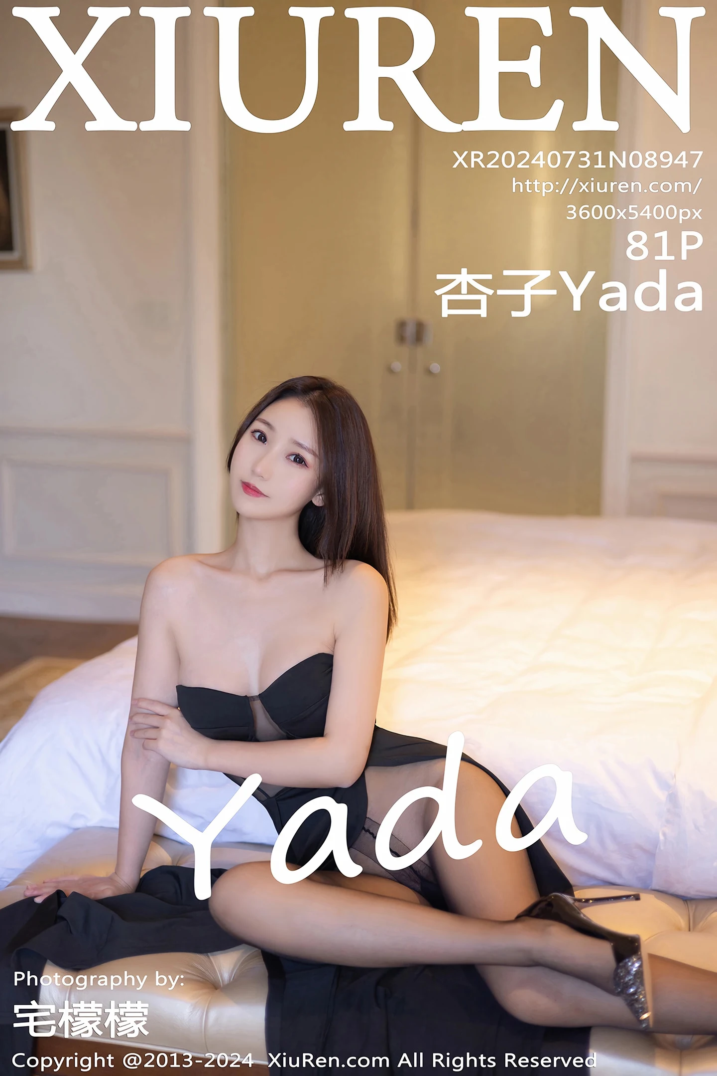 [XiuRen秀人网]No.8947_模特杏子Yada性感黑色礼服配超薄黑丝秀曼妙身姿撩人诱惑写真81P-秀人网 - XiuRen.Space